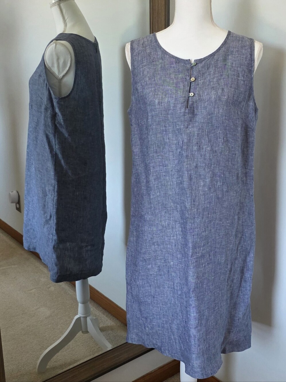 Kenar Linen Dress